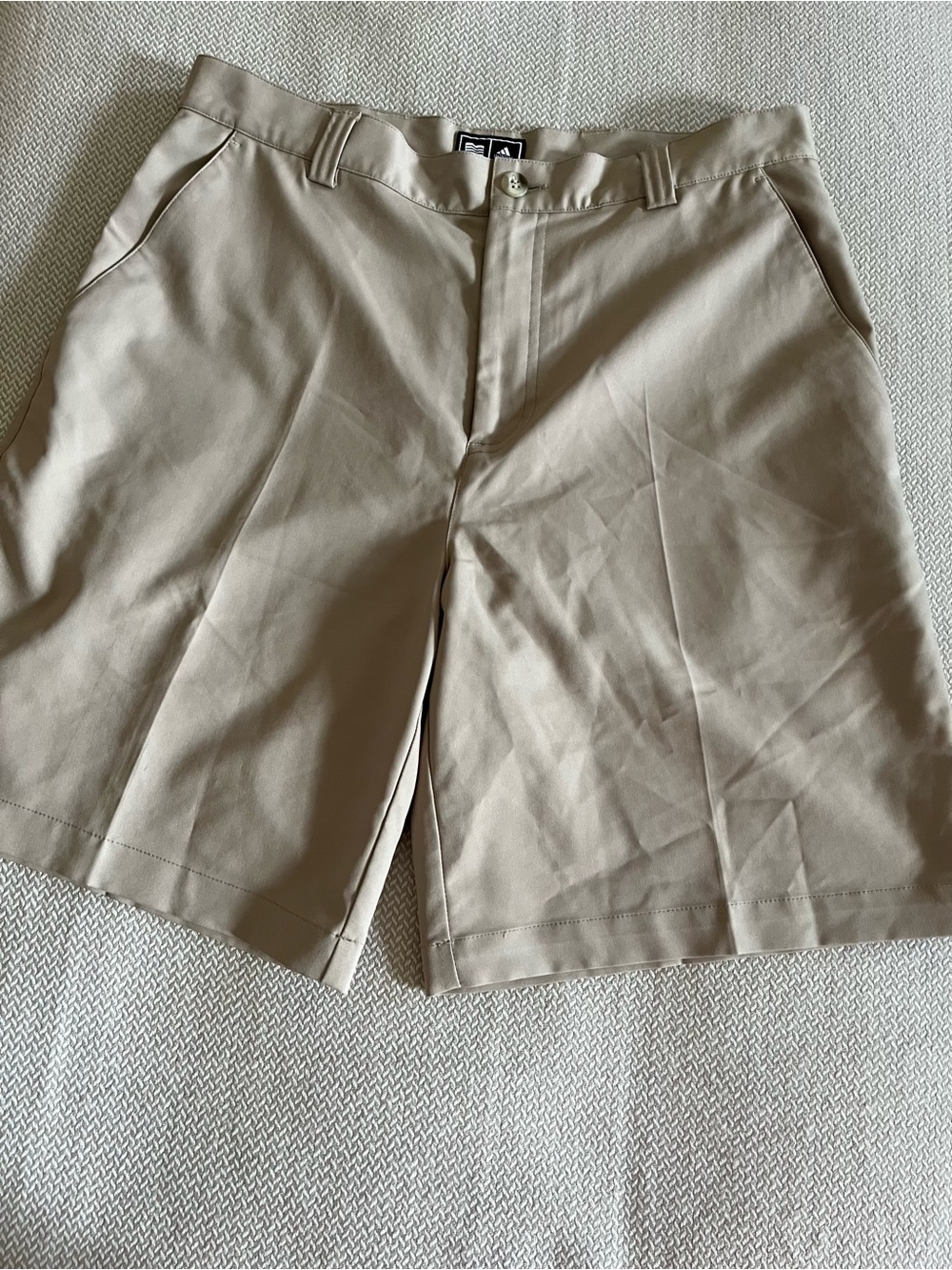Adidas Men's Tan Khaki Golf Shorts Size 32